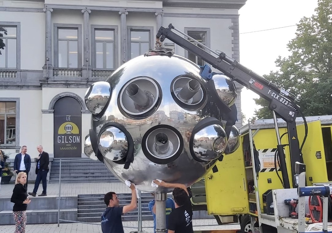 La Louvière : la fontaine de Bury est officiellement de retour