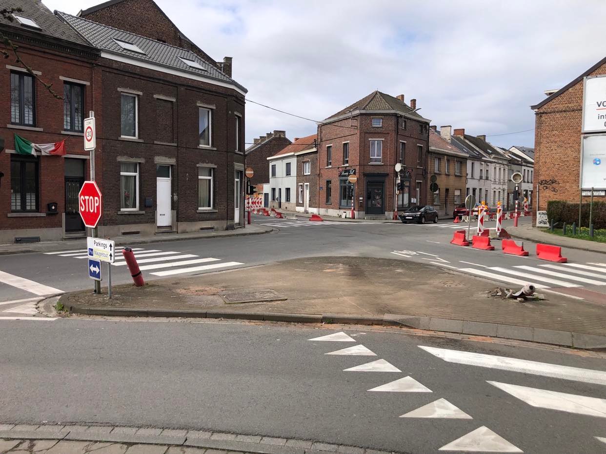La Louvière : les feux seront remplacés au carrefour du Moulin