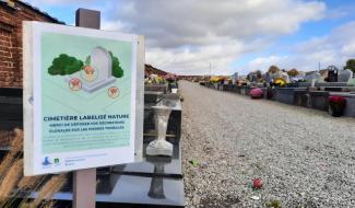 Braine-le-Comte : les cimetières distingués par un label vert
