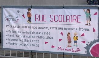 Soignies : la première rue scolaire