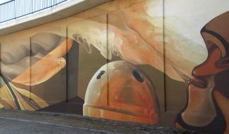 Manage : pluie de couleurs sur le plateau de la gare