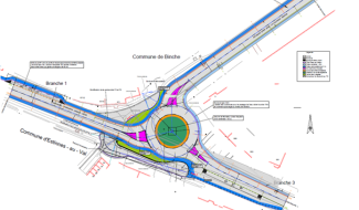 N90/N27 – Estinnes/Binche : travaux préparatoires en vue de l'aménagement d'un giratoire
