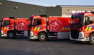 Zone de secours Hainaut Centre : 6 nouveaux véhicules sous le sapin !