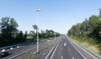 Mobilité : chantier du Plan Lumière sur l'E42-E19/A7