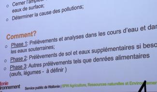 Seneffe : Pfas, le point sur les investigations