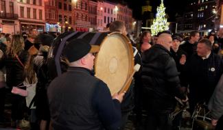 Binche : un réveillon du Nouvel An en musique