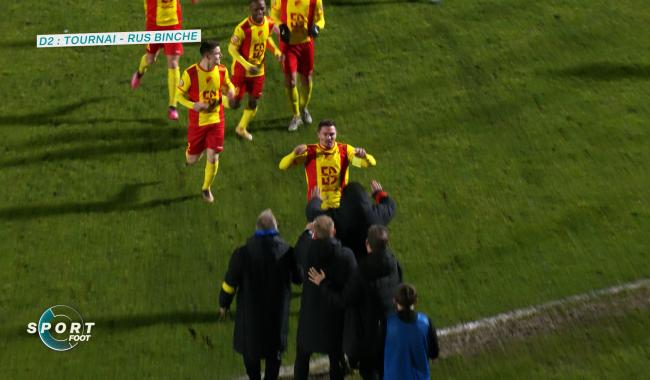 D2 : Binche s'incline à Tournai (3-1)